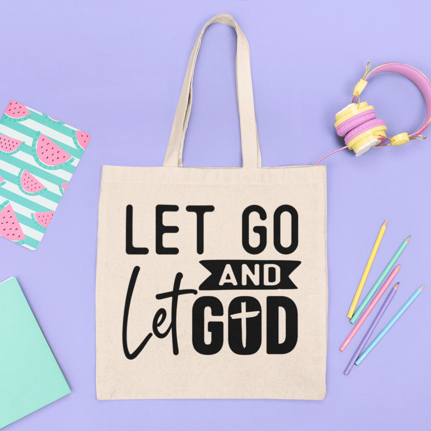 Let Go & Let God SVG