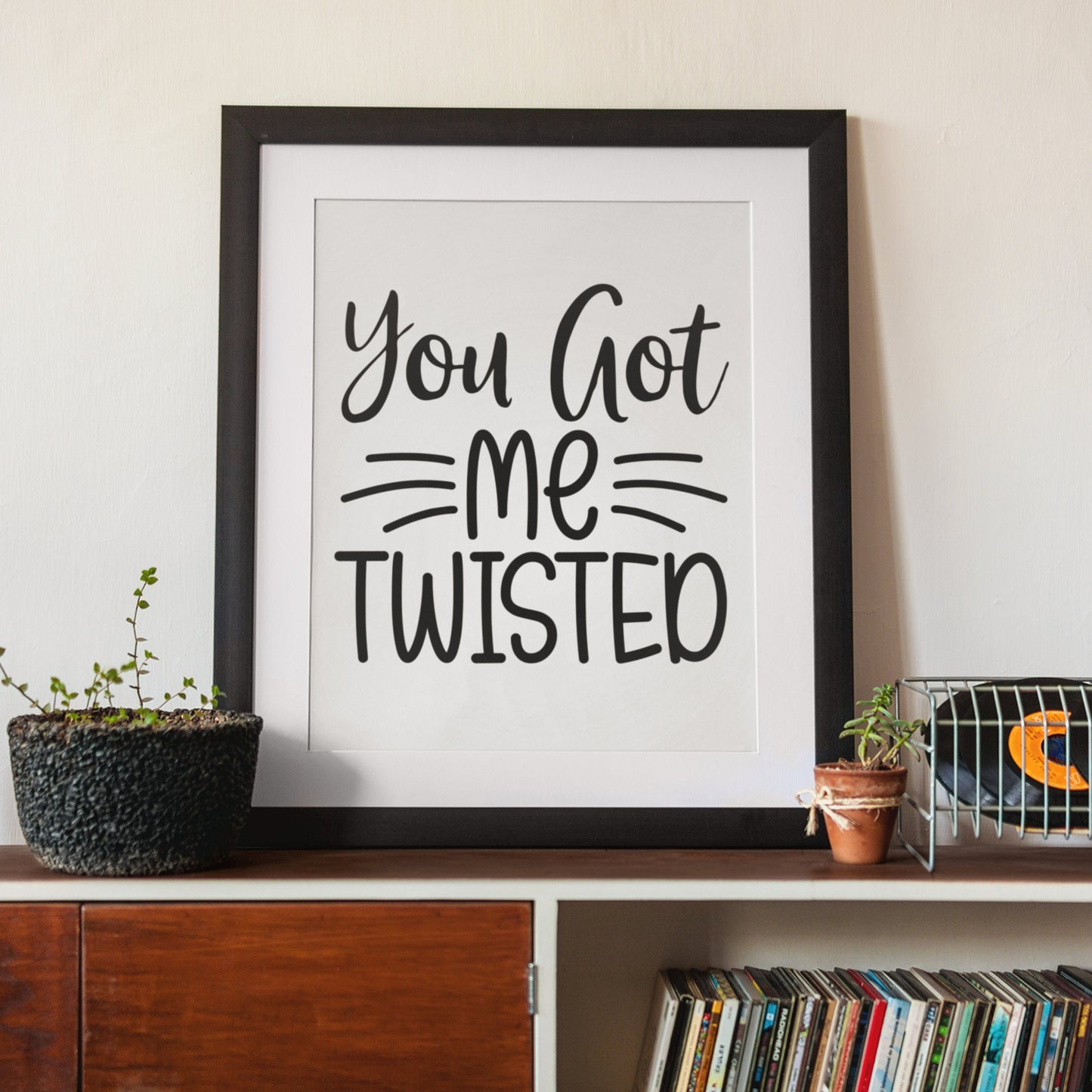 You Got Me Twisted SVG