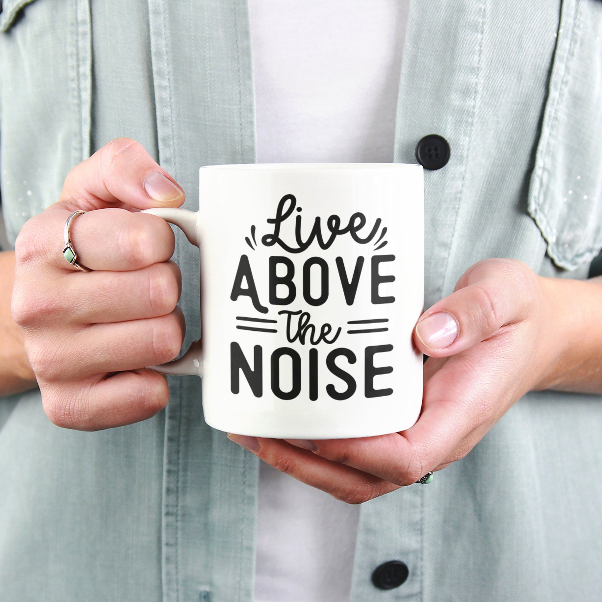 Live Above The Noise SVG