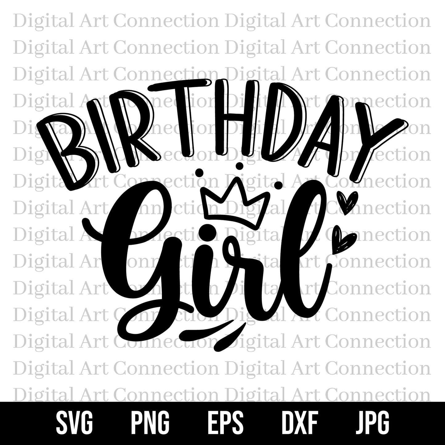 Birthday Girl SVG