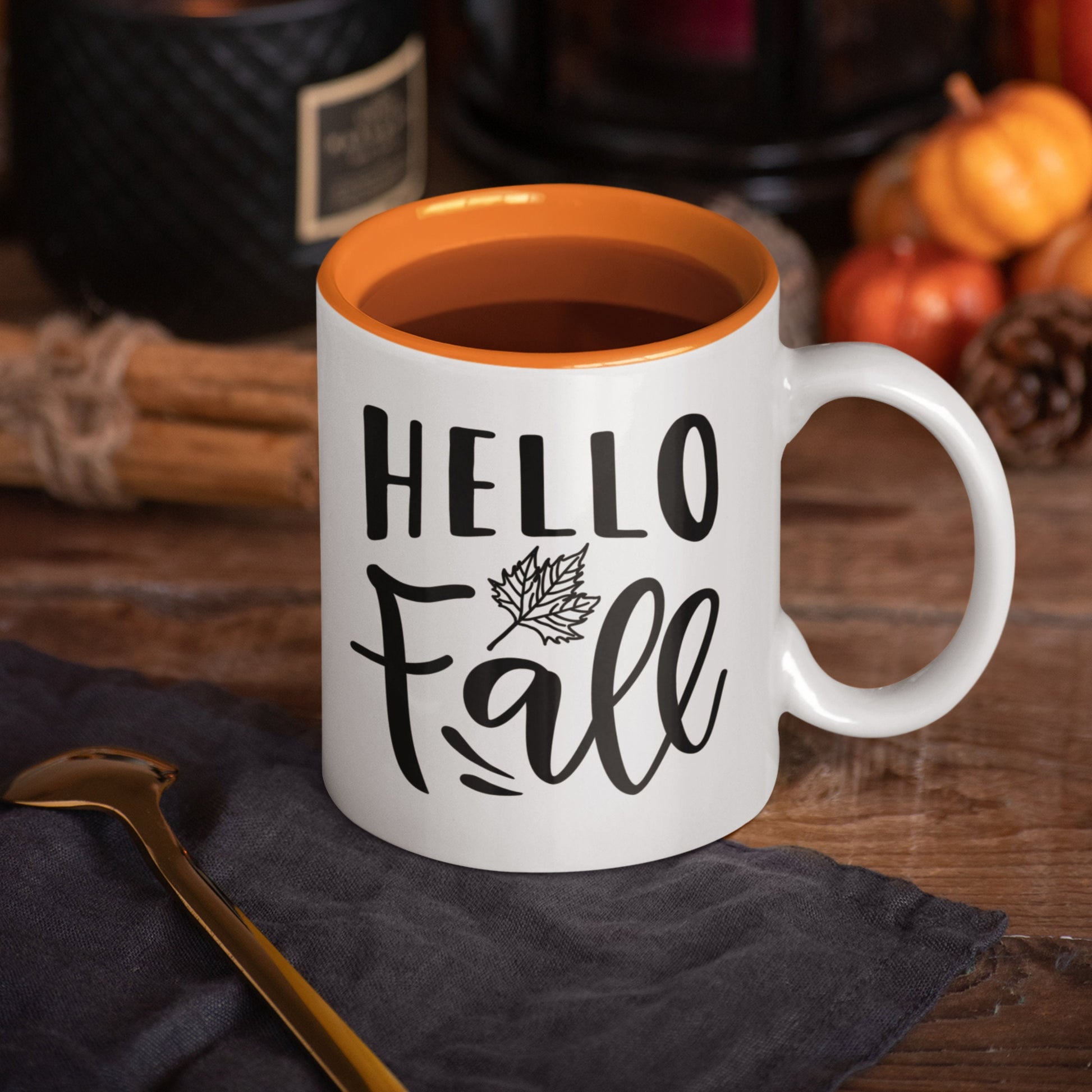 Hello Fall SVG