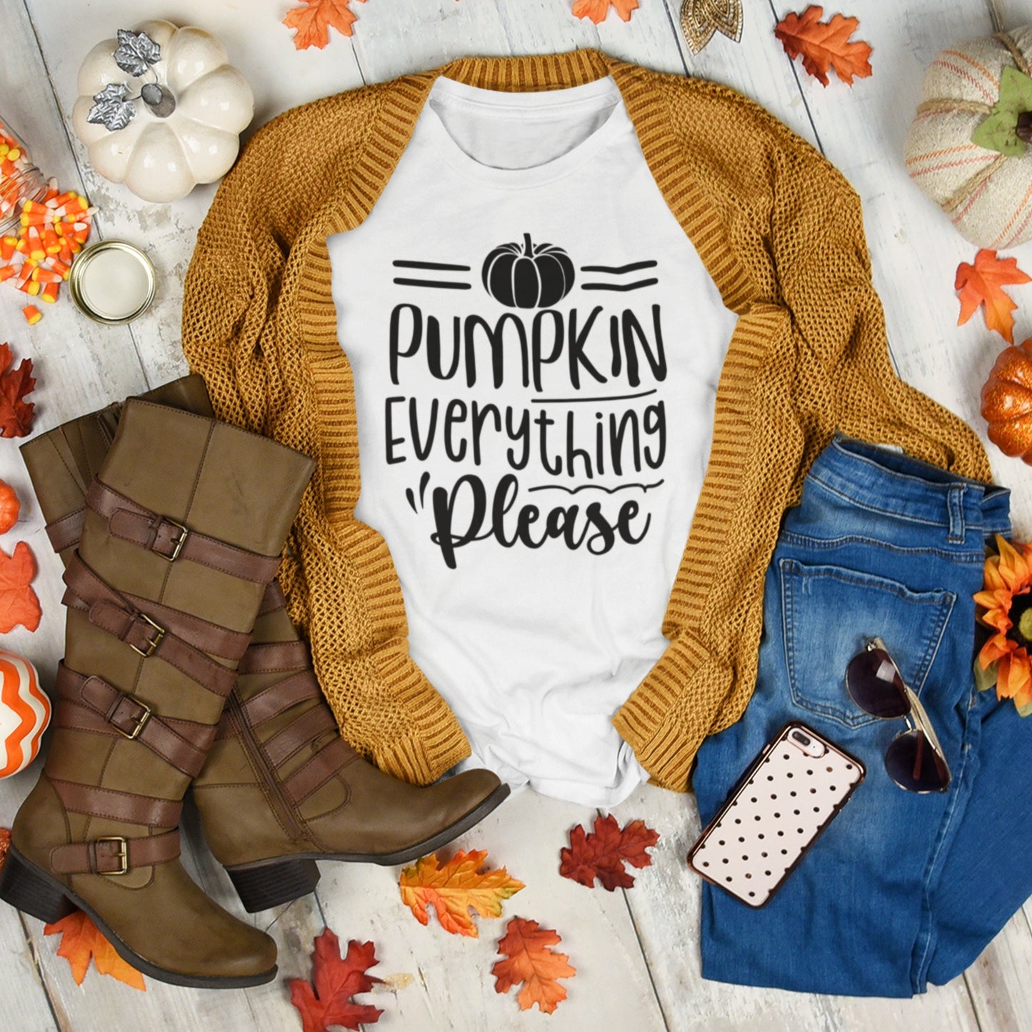 Pumpkin Everything Please SVG