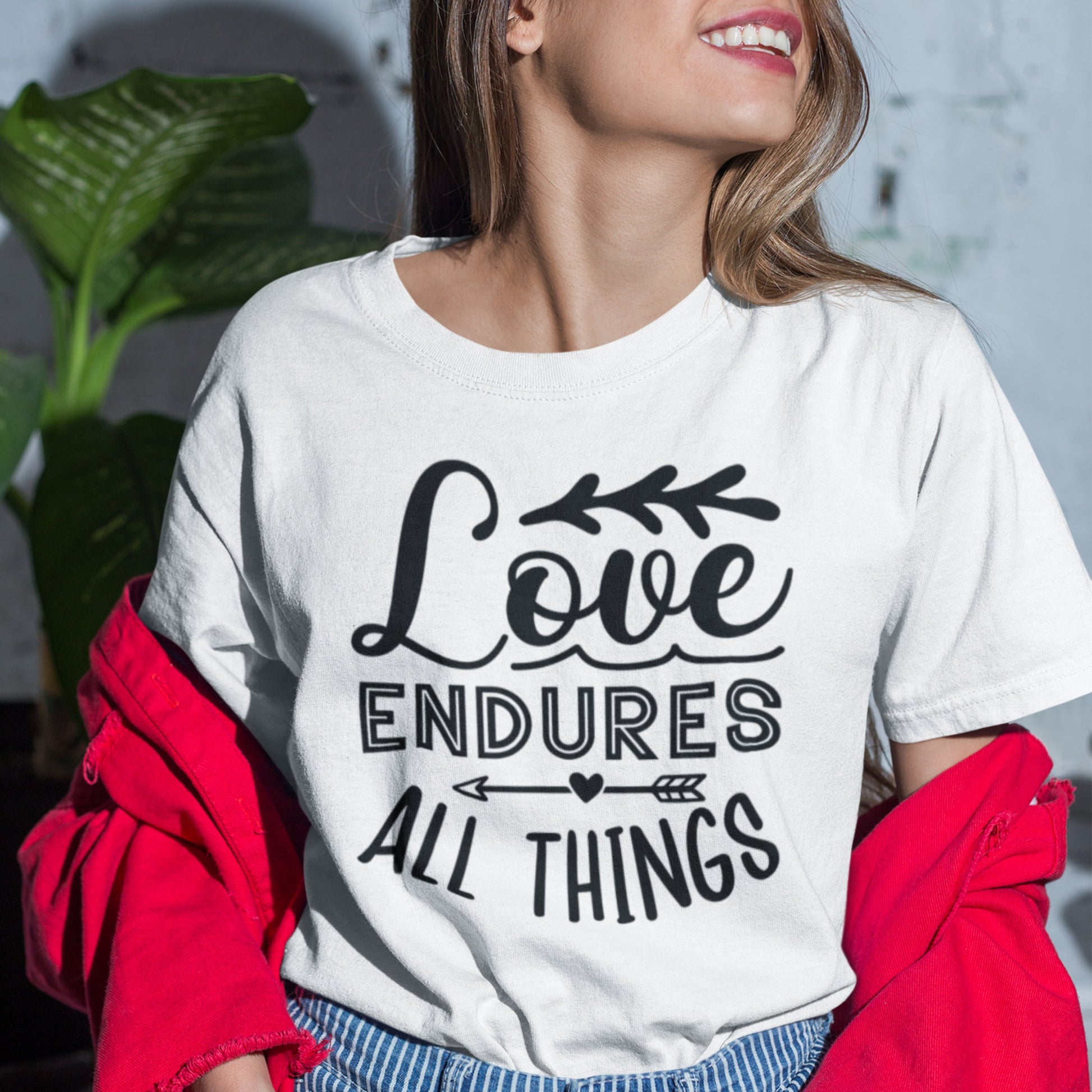 Love Endures All Things SVG