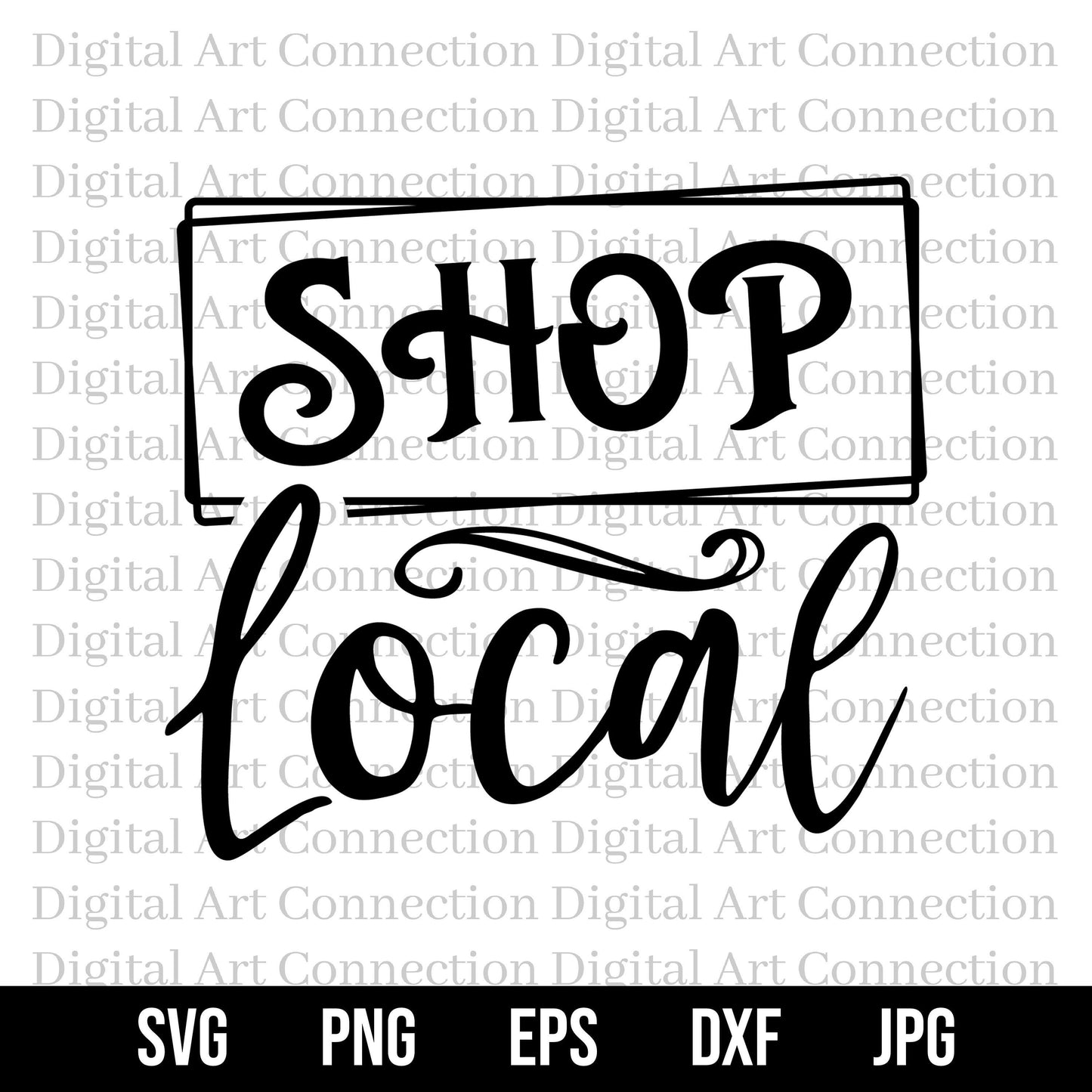 Shop Local SVG