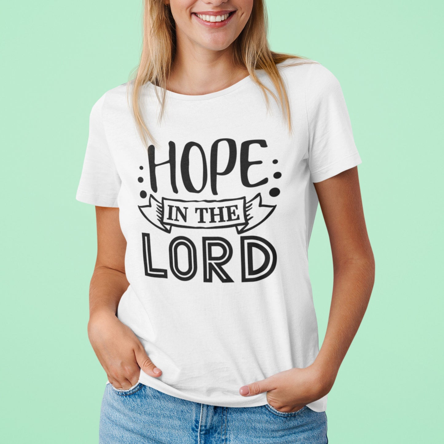 Hope in the Lord SVG