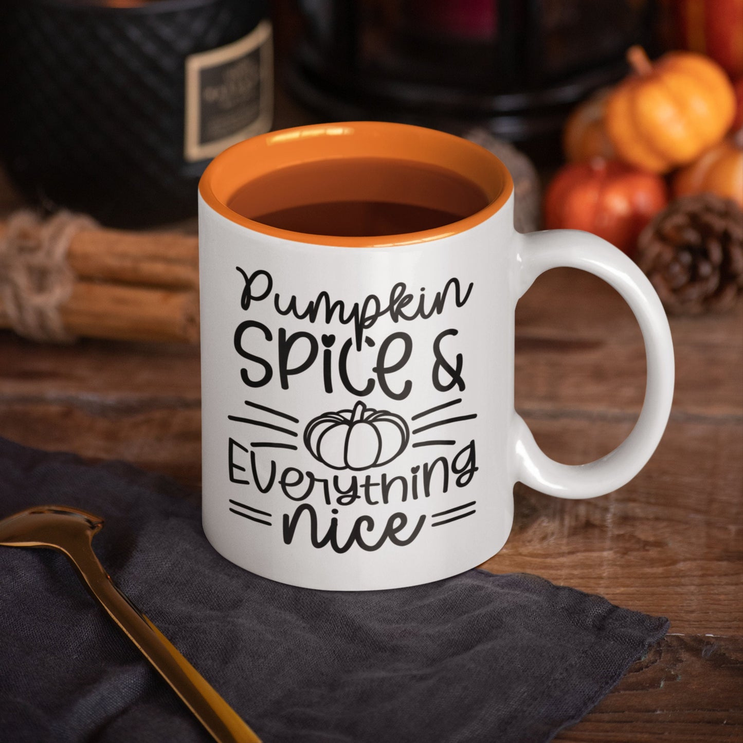 Pumpkin Spice & Everything Nice SVG