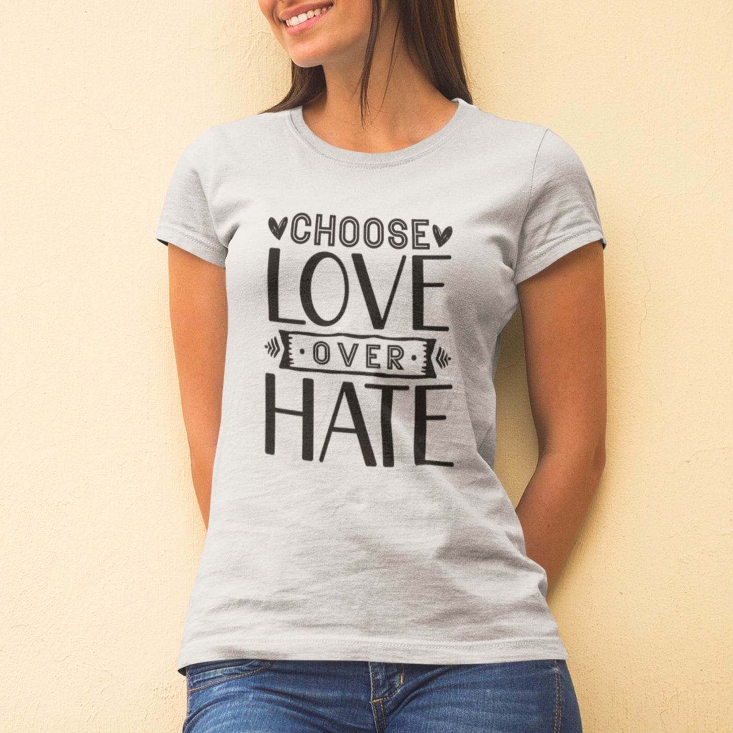 Choose Love Over Hate SVG