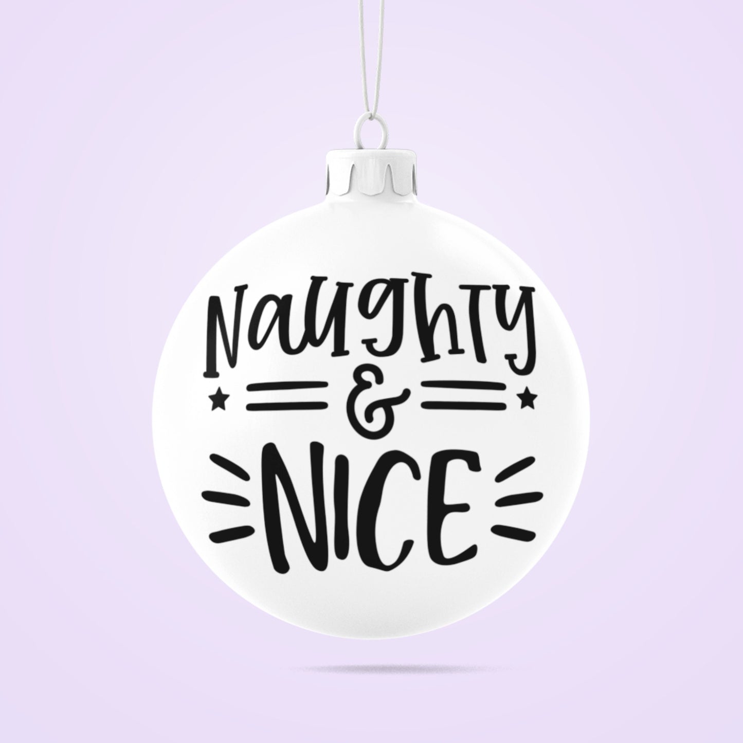 Naughty & Nice SVG