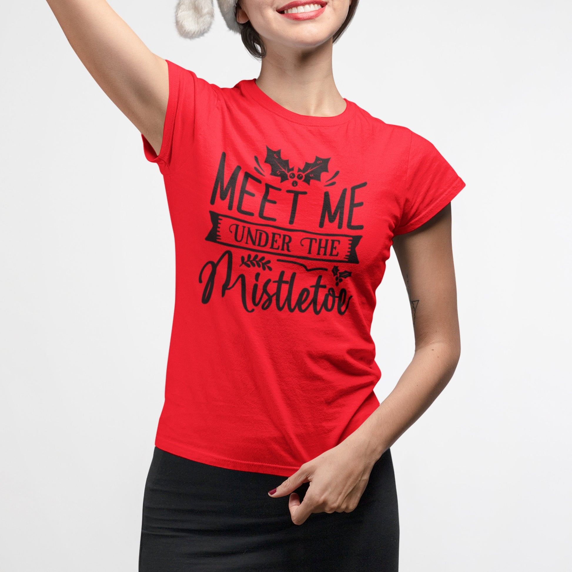 Meet Me Under The Mistletoe SVG