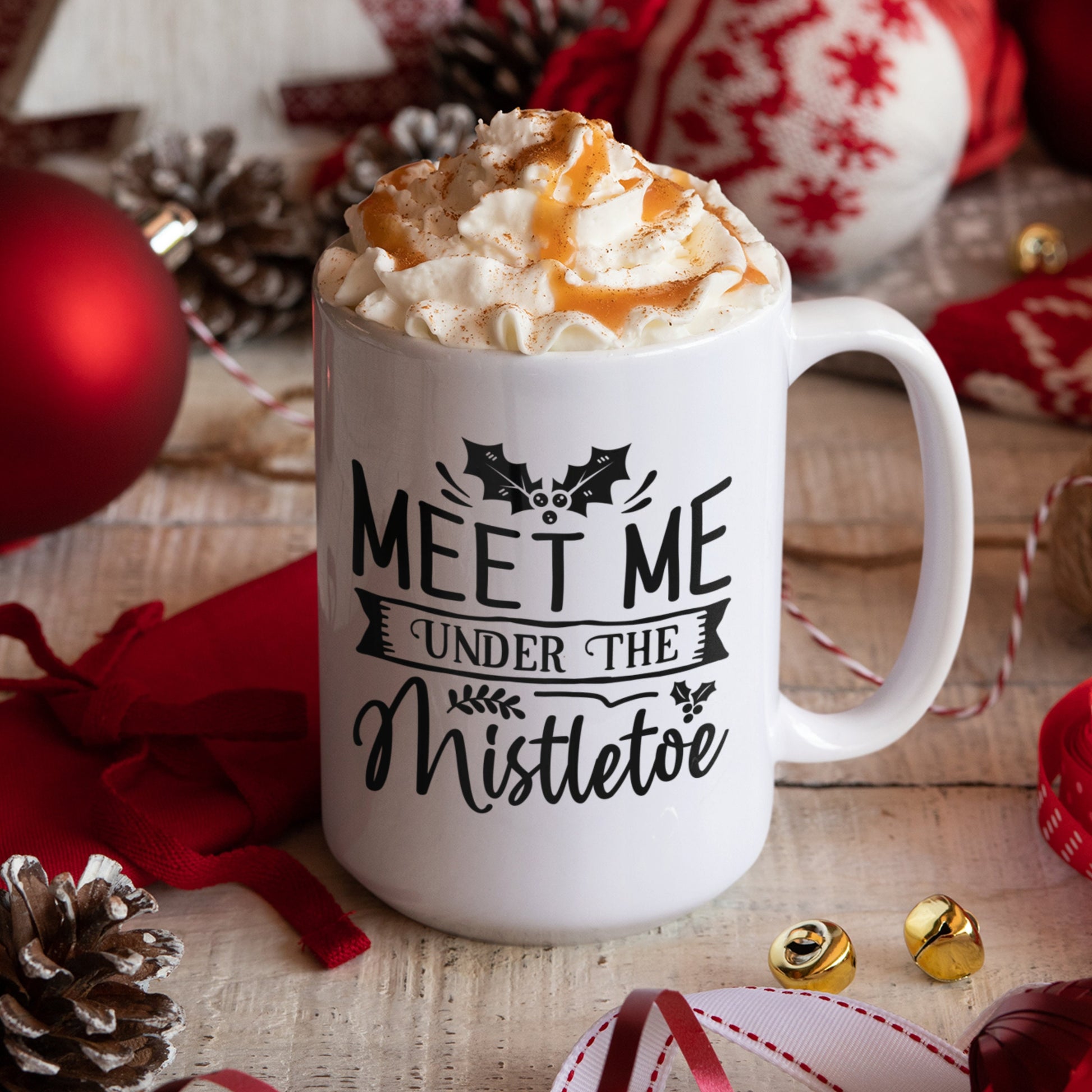 Meet Me Under The Mistletoe SVG