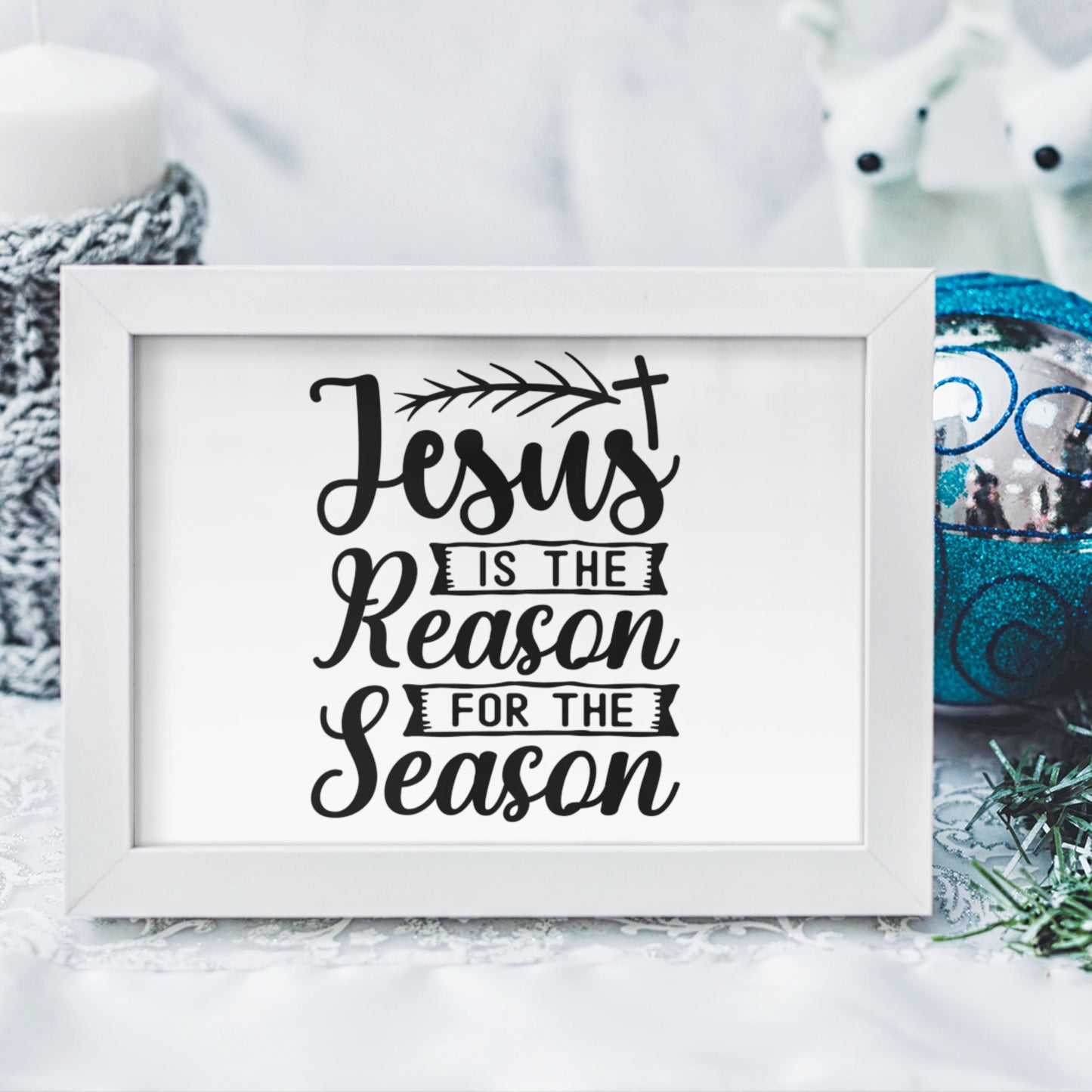 Jesus Is The Reason For The Season SVG