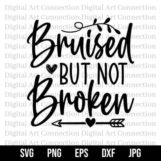 Bruised But Not Broken SVG