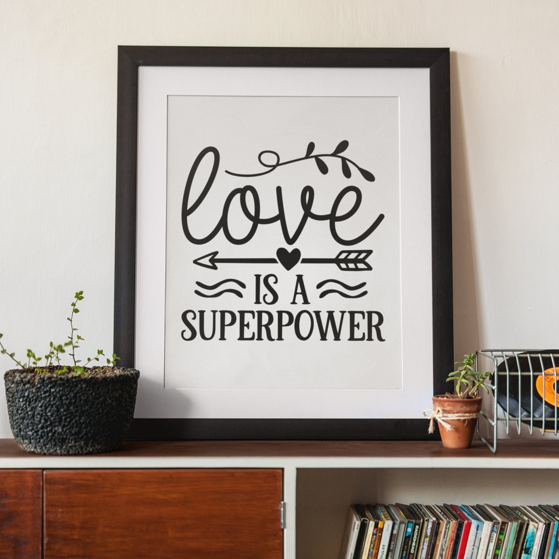 Love Is A Superpower SVG