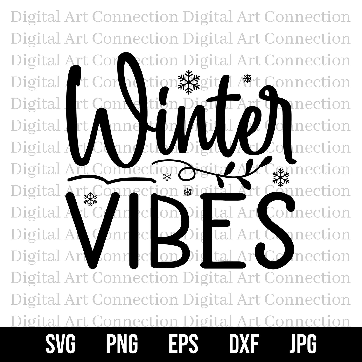 Winter Vibes SVG