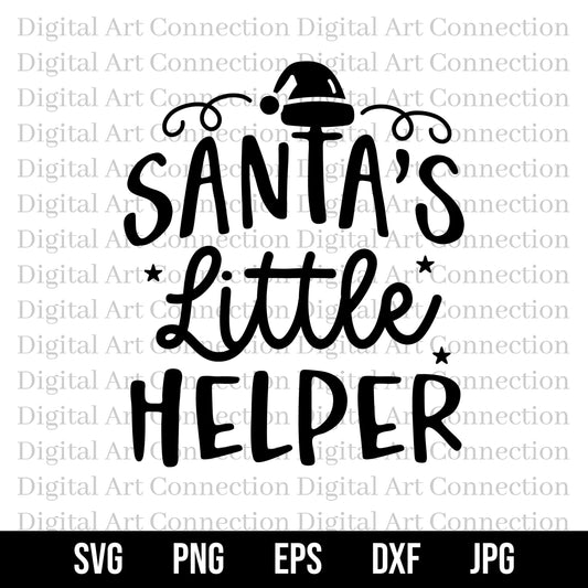 Santa's Little Helper SVG