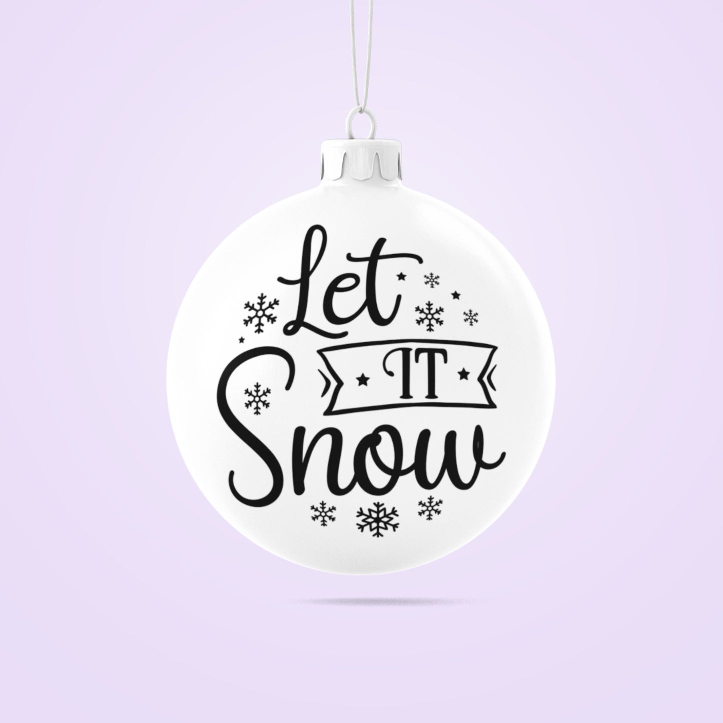 Let It Snow SVG