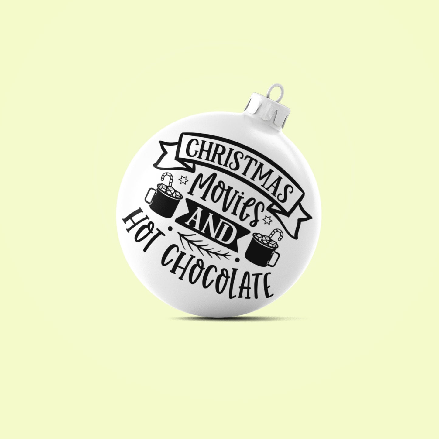 Christmas Movies & Hot Chocolate SVG