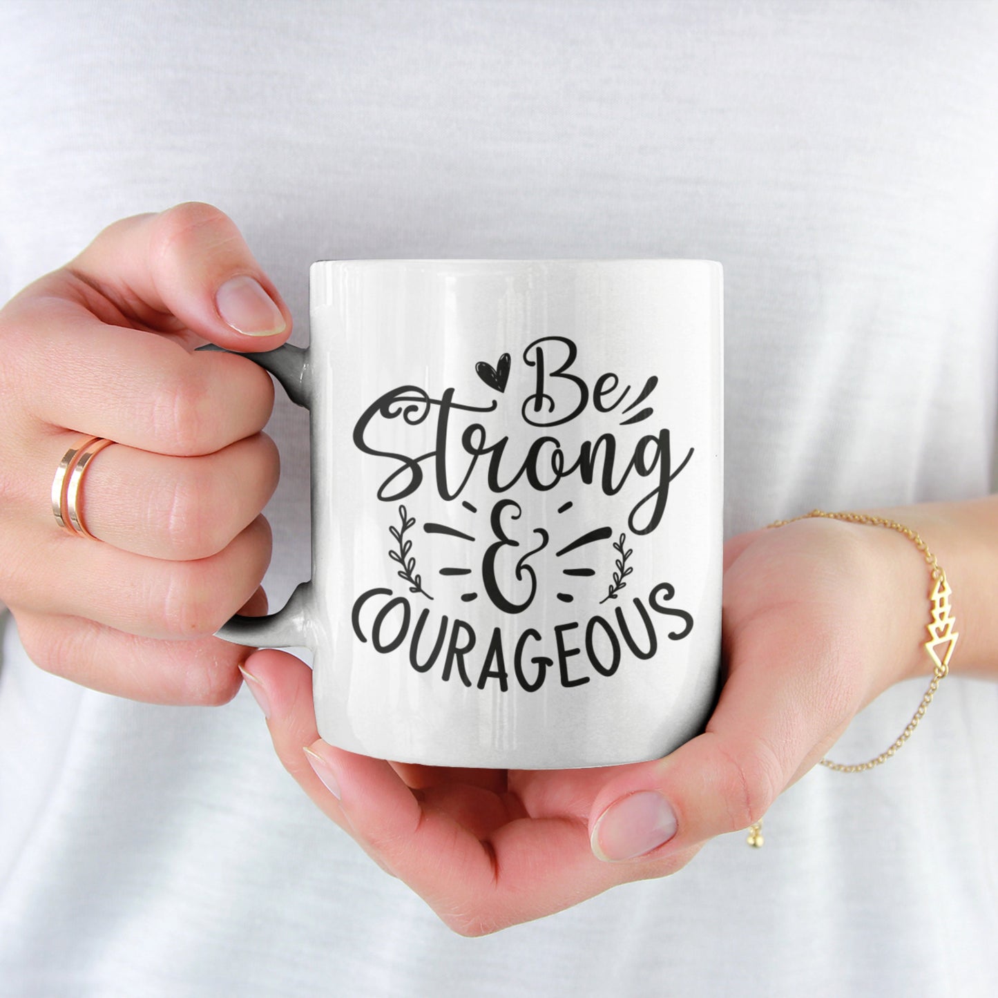 Be Strong and Courageous SVG