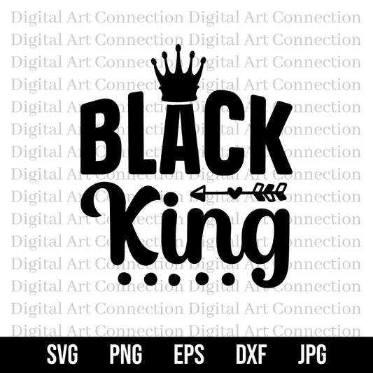 Black King SVG