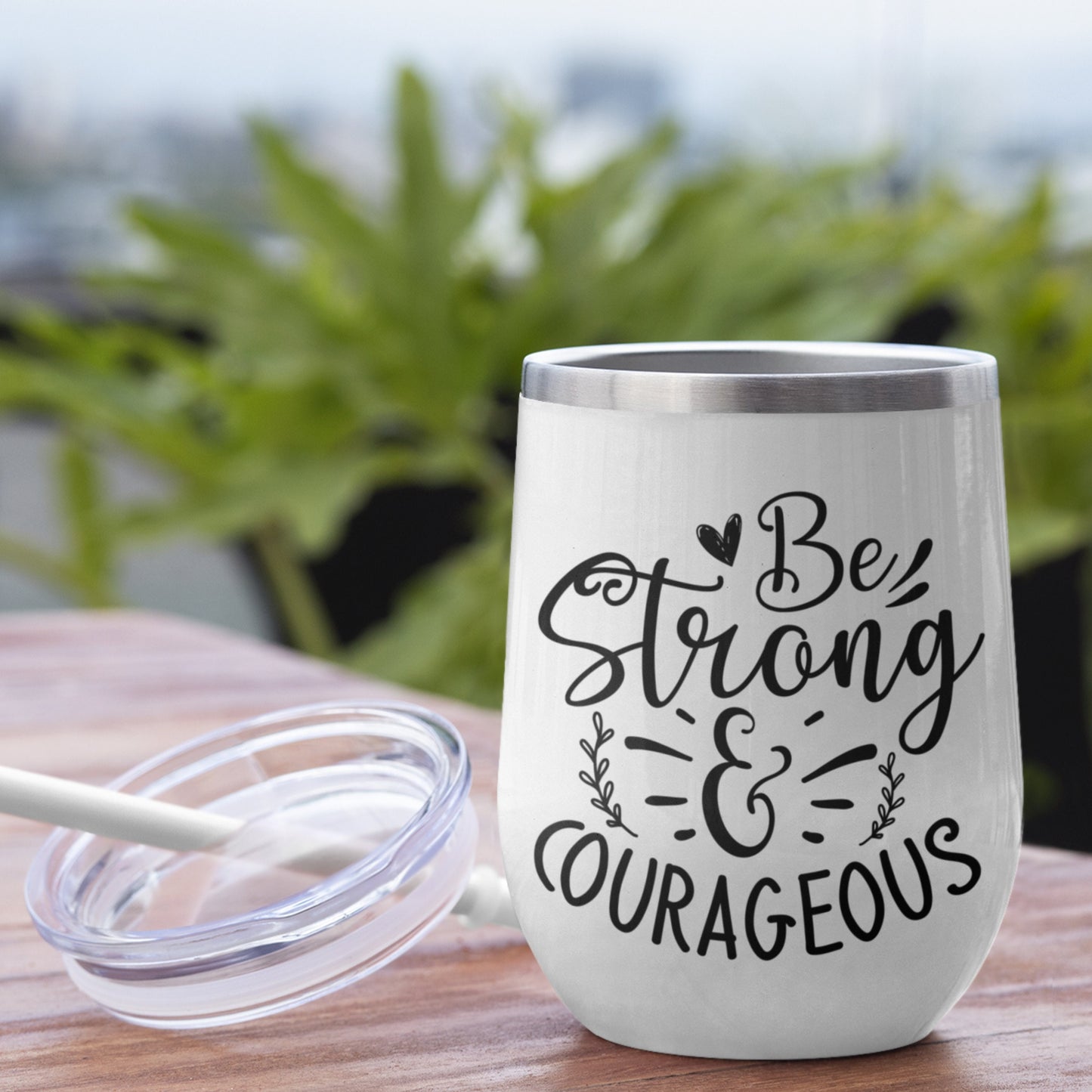 Be Strong and Courageous SVG