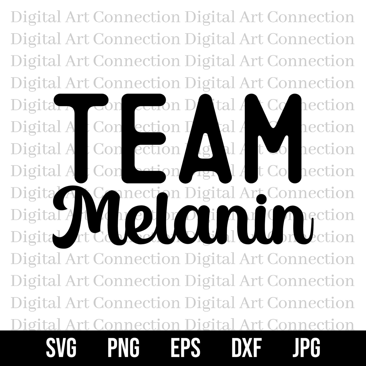 Team Melanin SVG