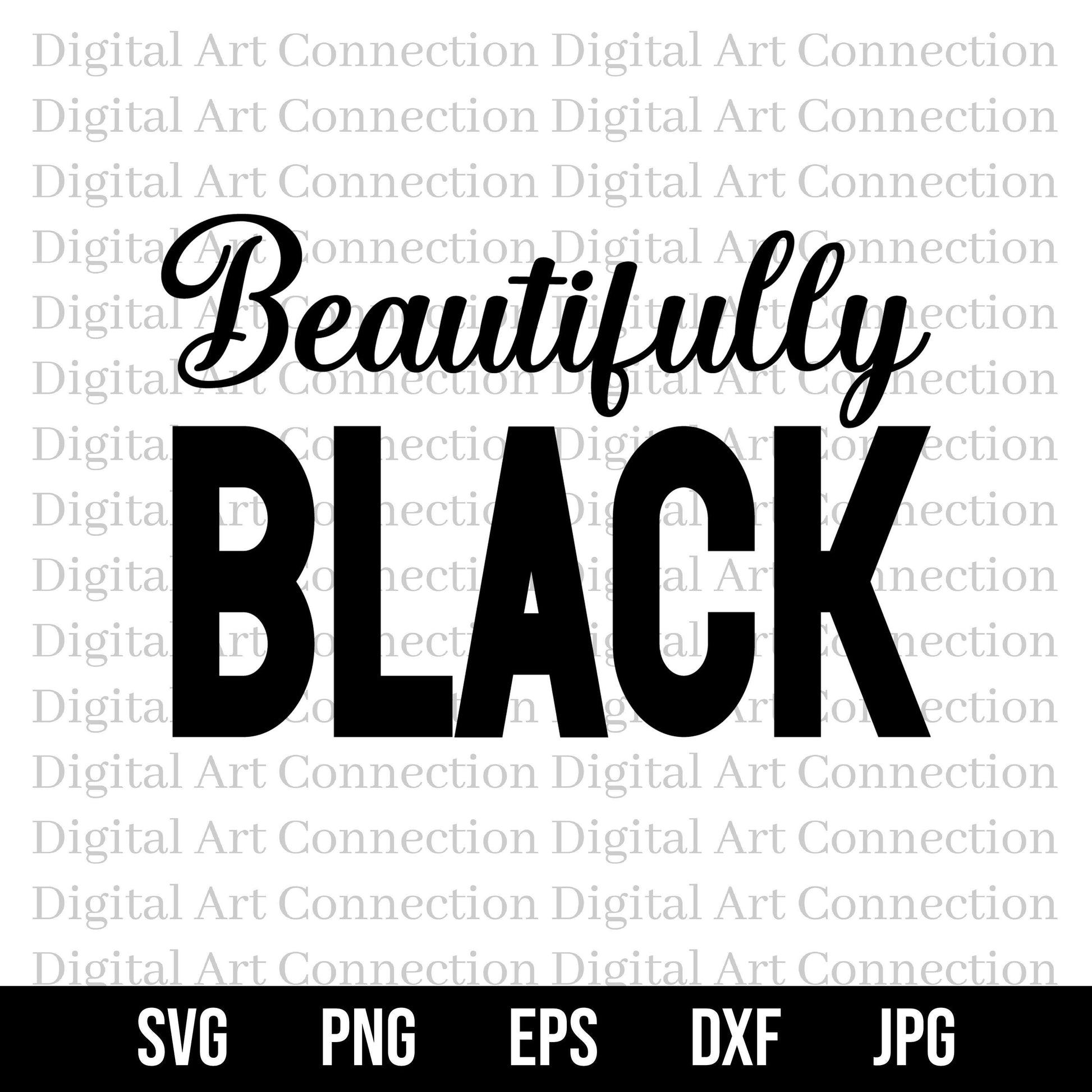 Beautifully Black SVG