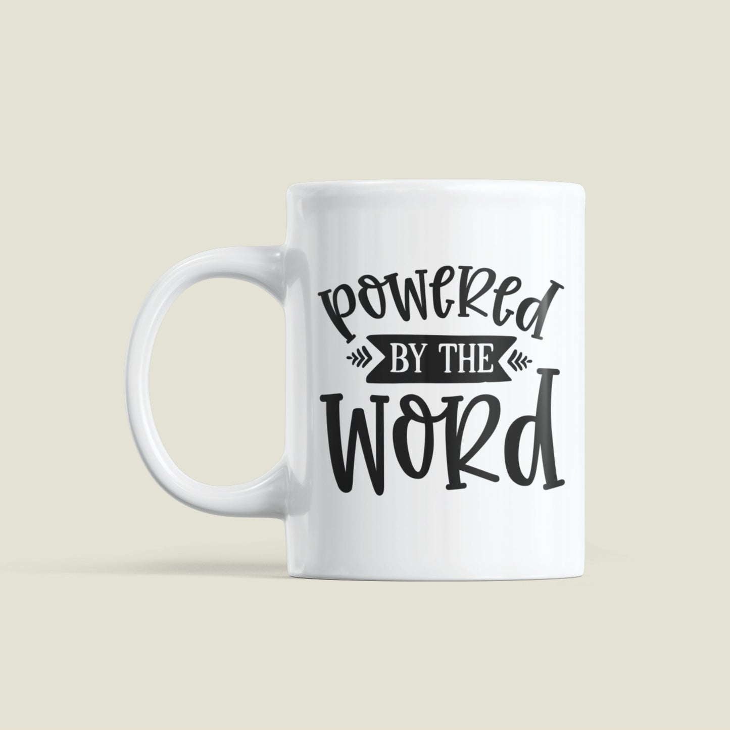 Powered By The Word SVG