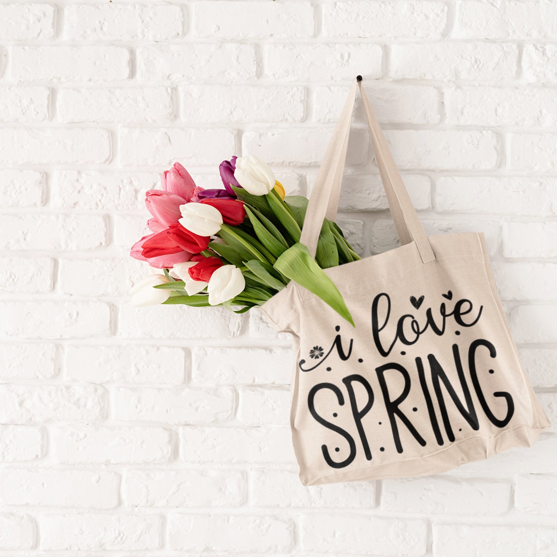 I Love Spring SVG