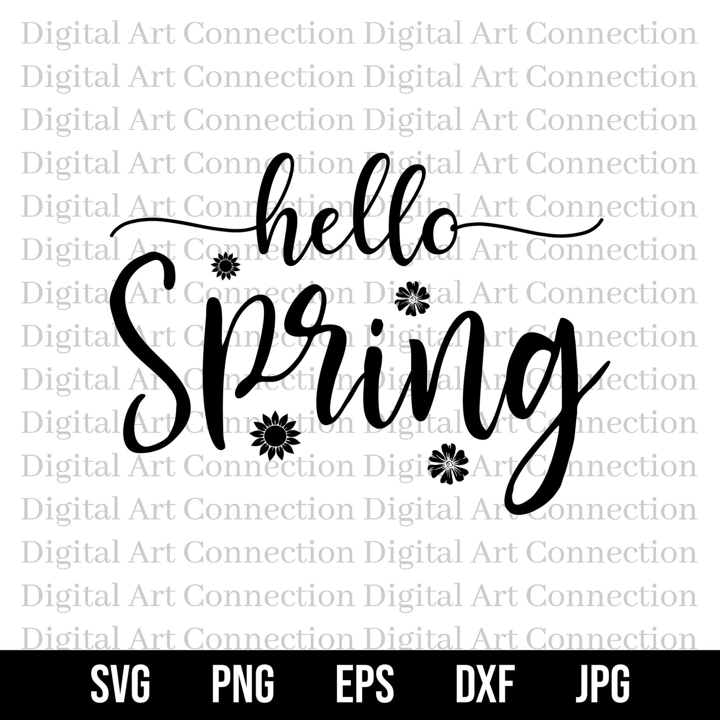 Hello Spring SVG