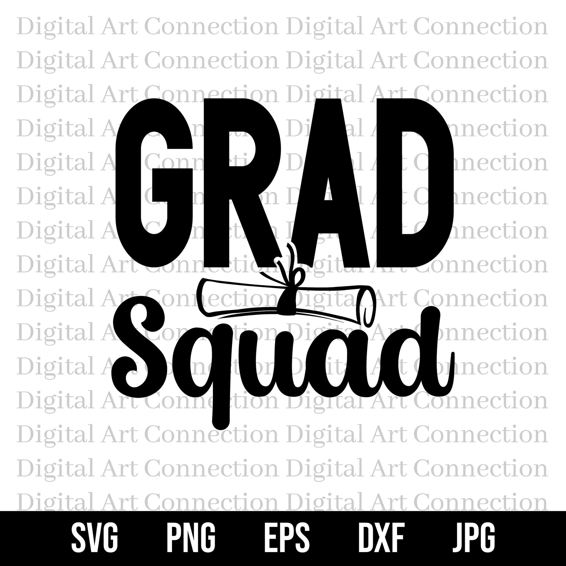 Grad Squad SVG