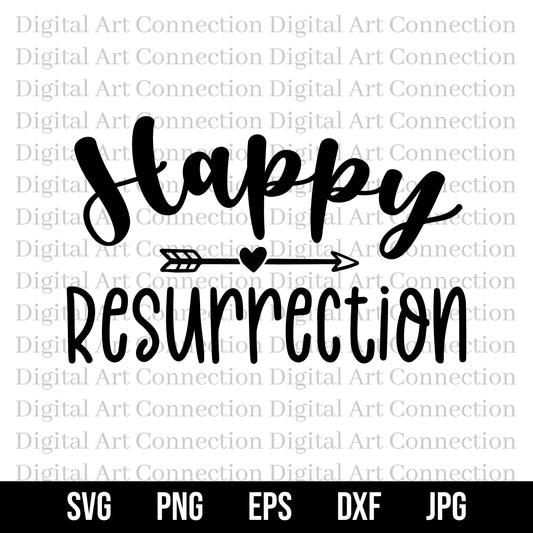 Happy Resurrection SVG