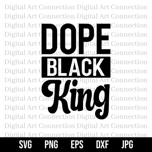 Dope Black King SVG