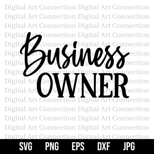 Business Owner SVG