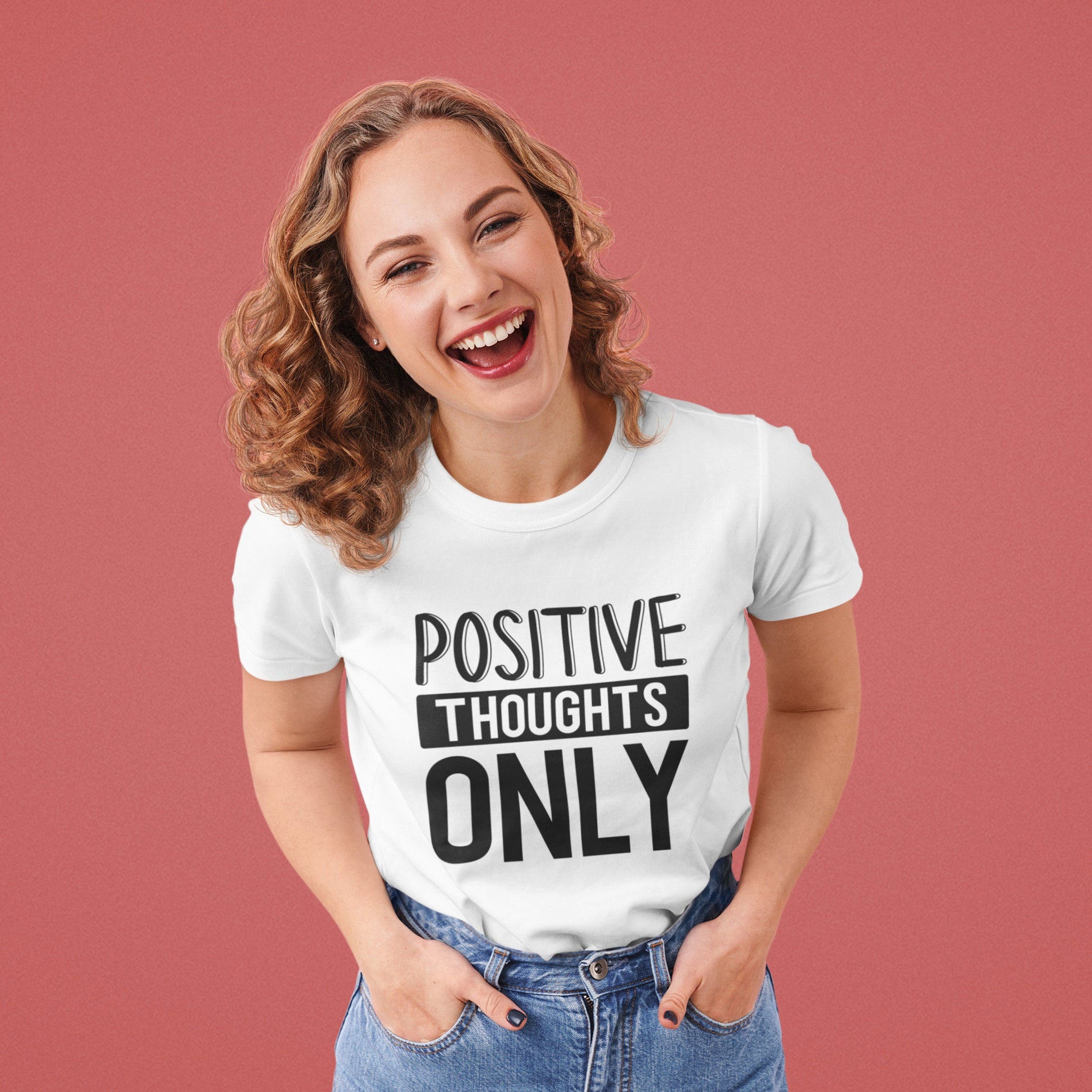 Positive Thoughts Only SVG