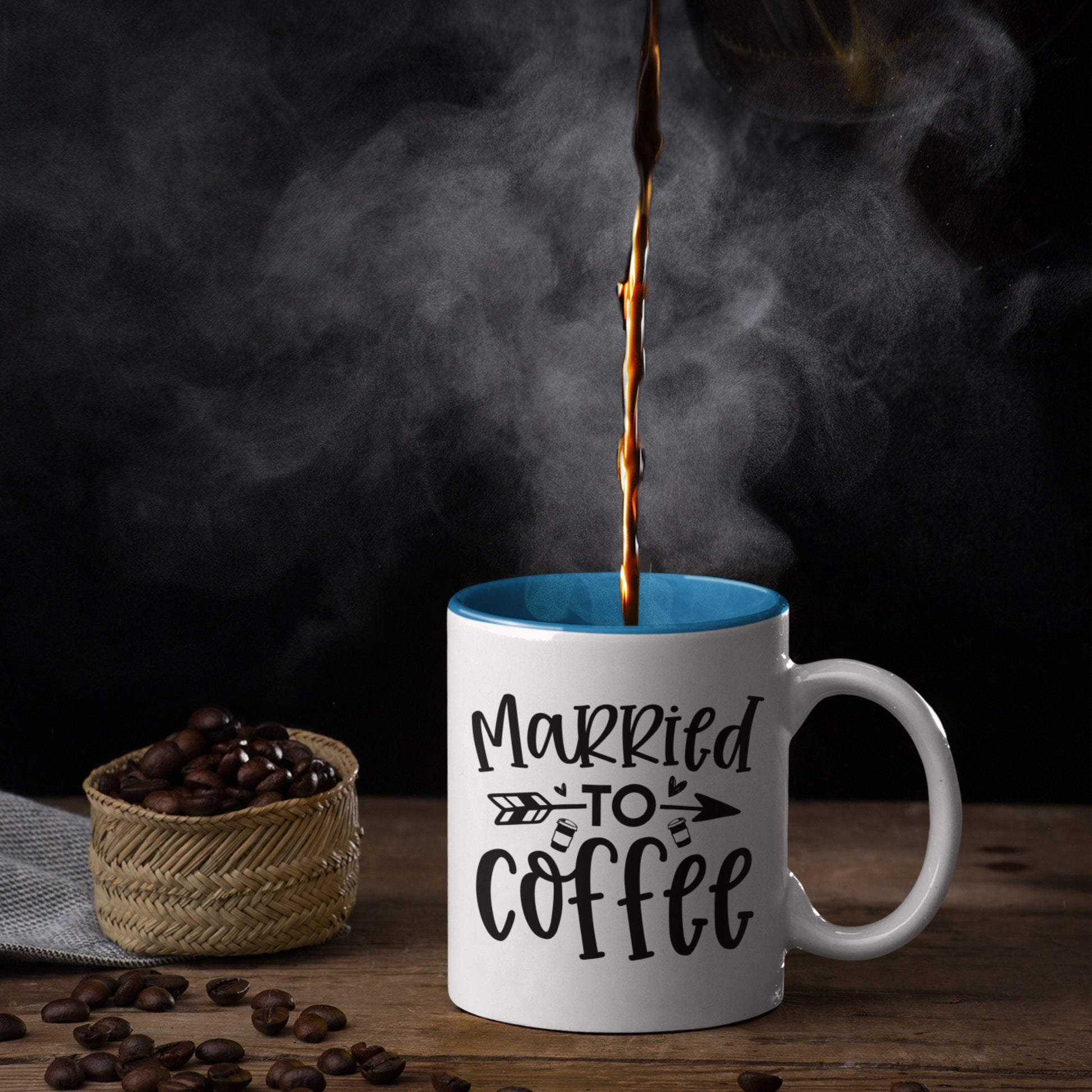 Married To Coffee SVG