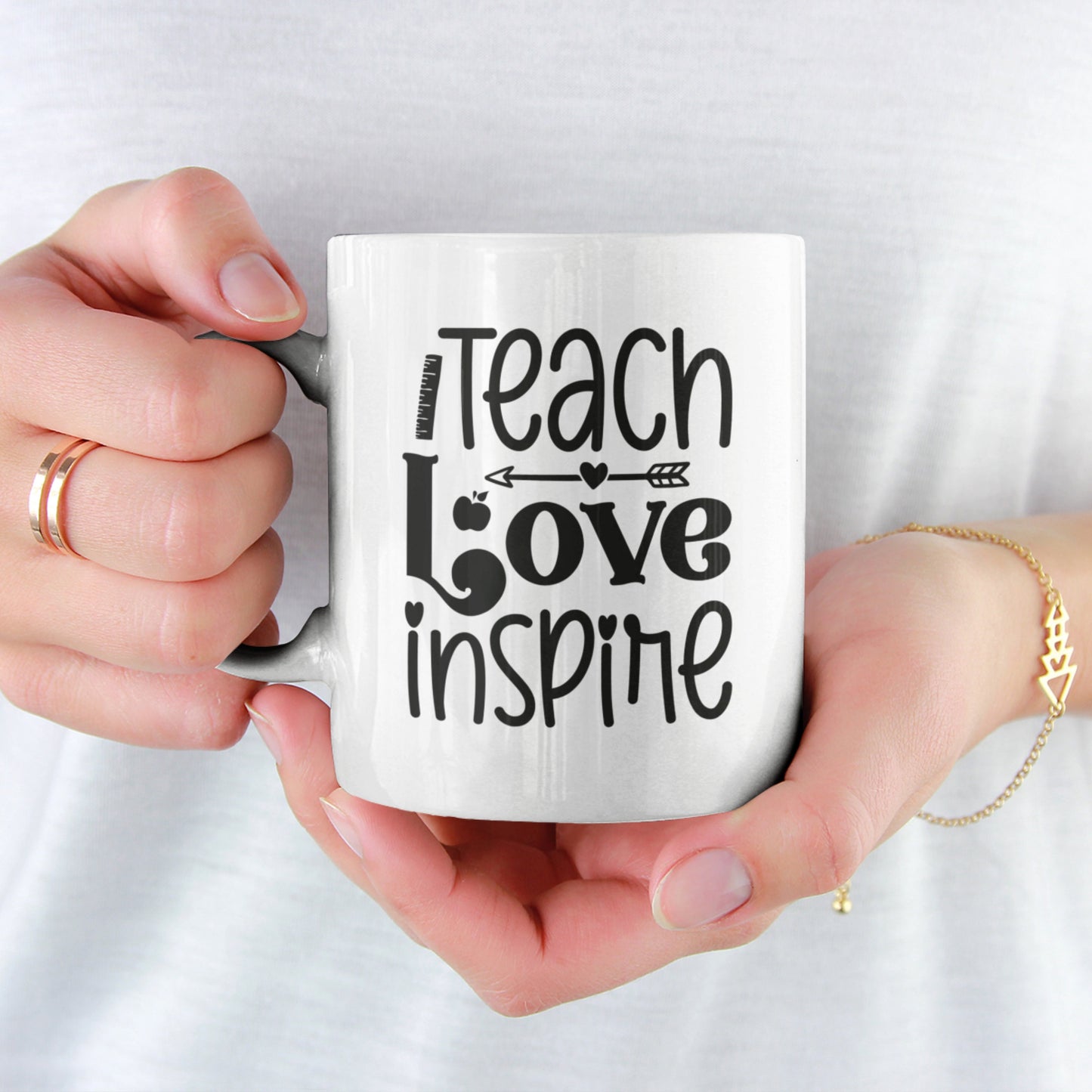 Teach Love Inspire SVG