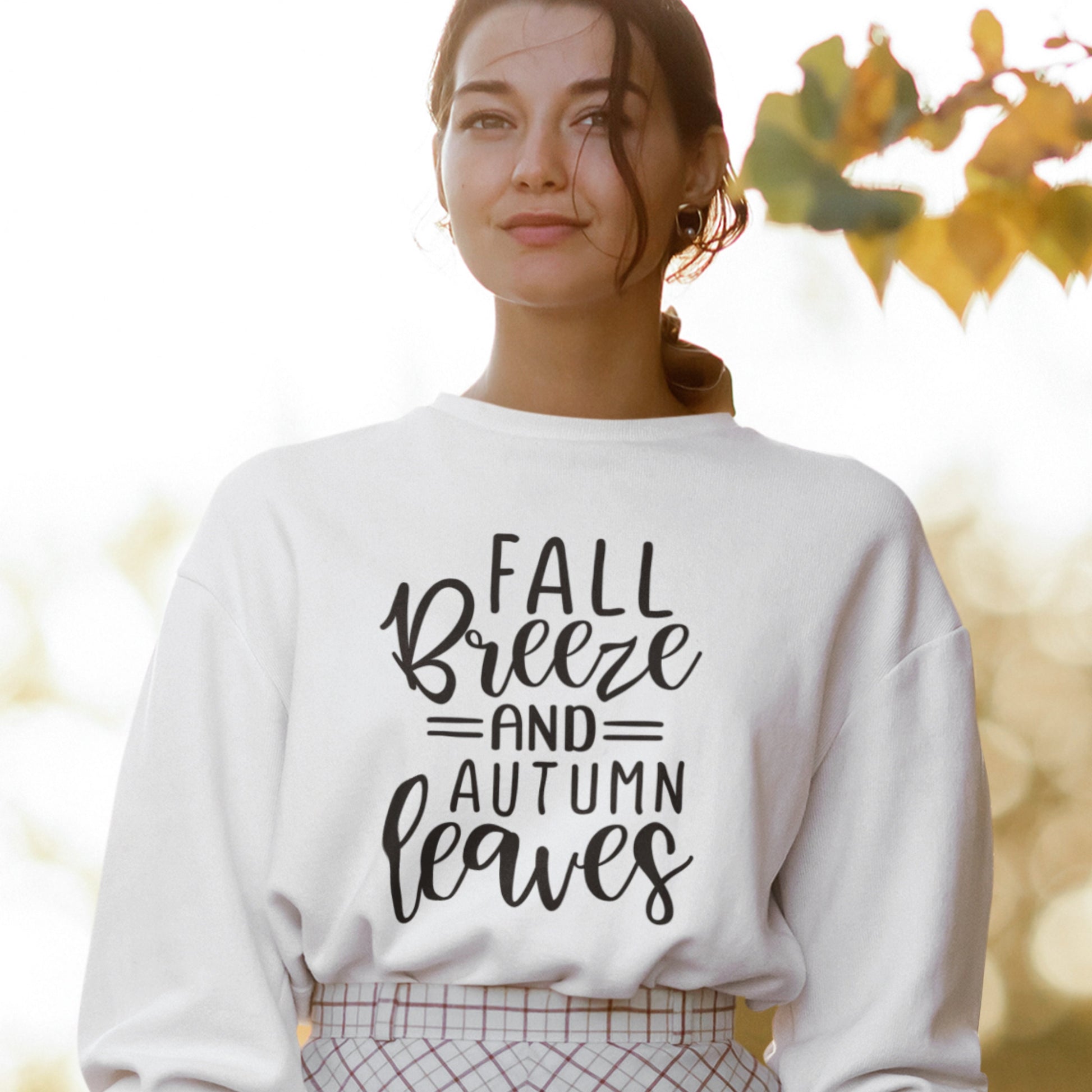 Fall Breeze and Autumn Leaves SVG