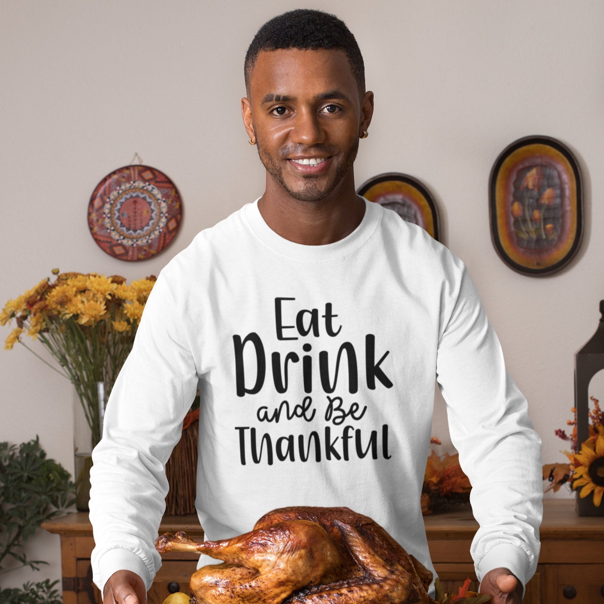 Eat Drink and Be Thankful SVG