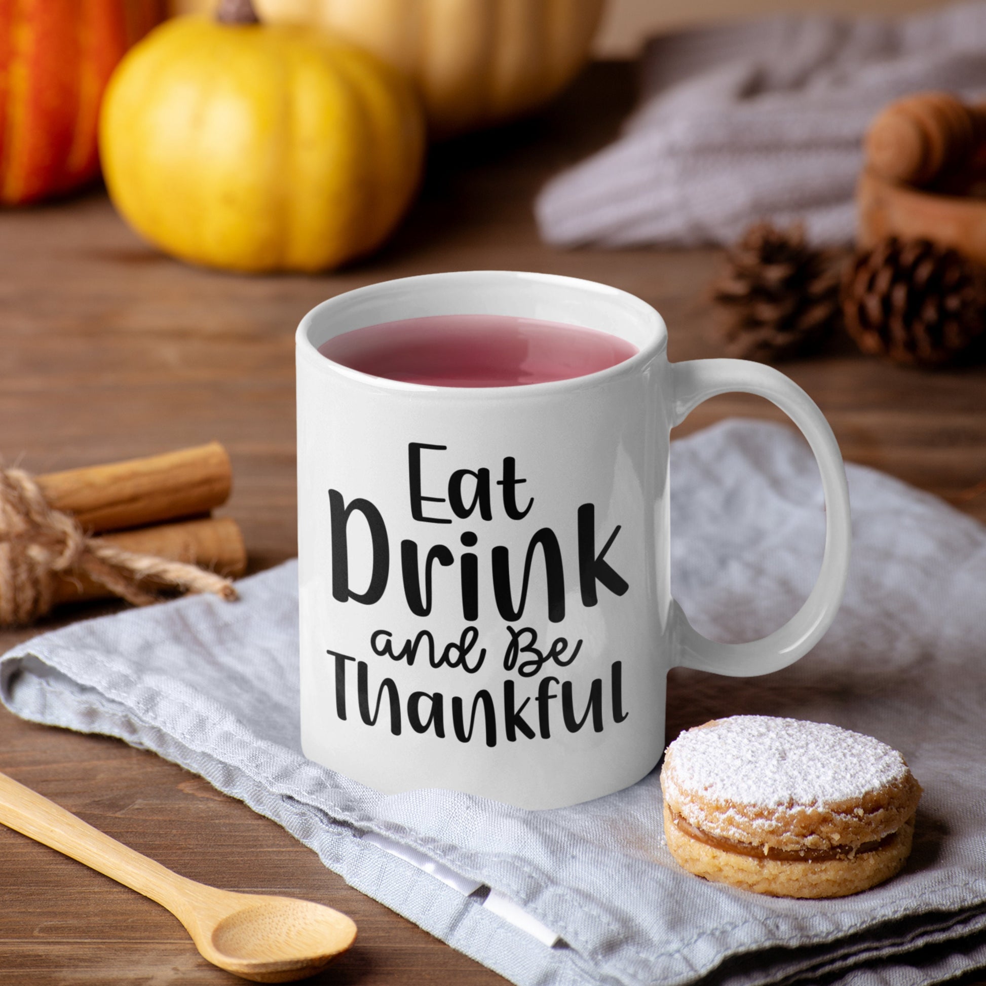 Eat Drink and Be Thankful SVG