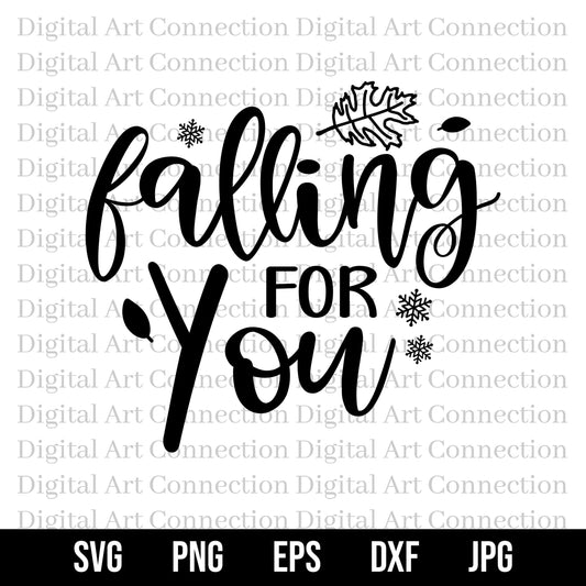 Falling For You SVG