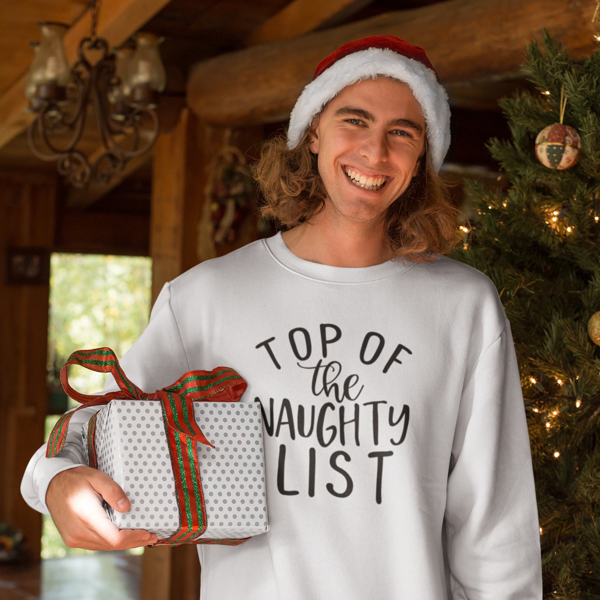 Top of the Naughty List SVG