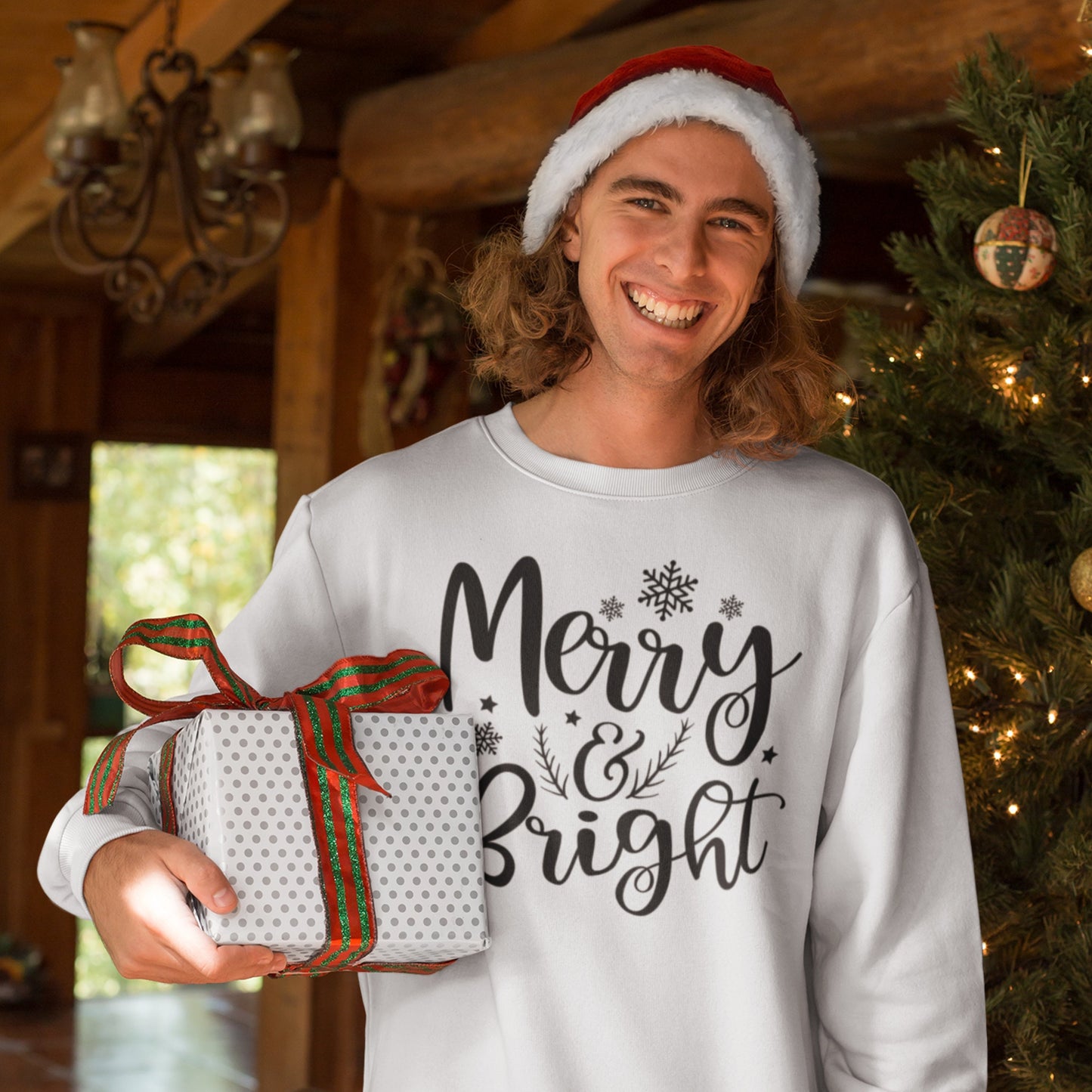 Merry & Bright SVG