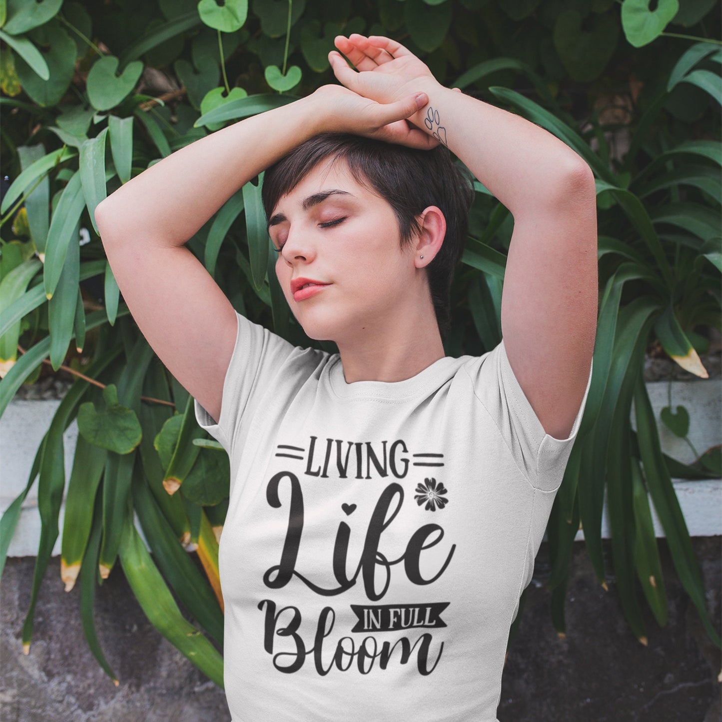 Living Life In Full Bloom SVG