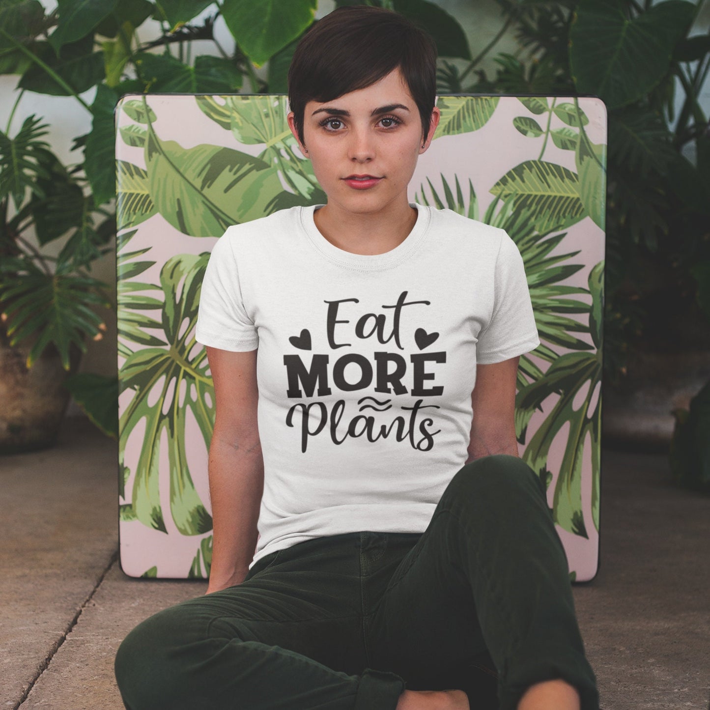 Eat More Plants SVG