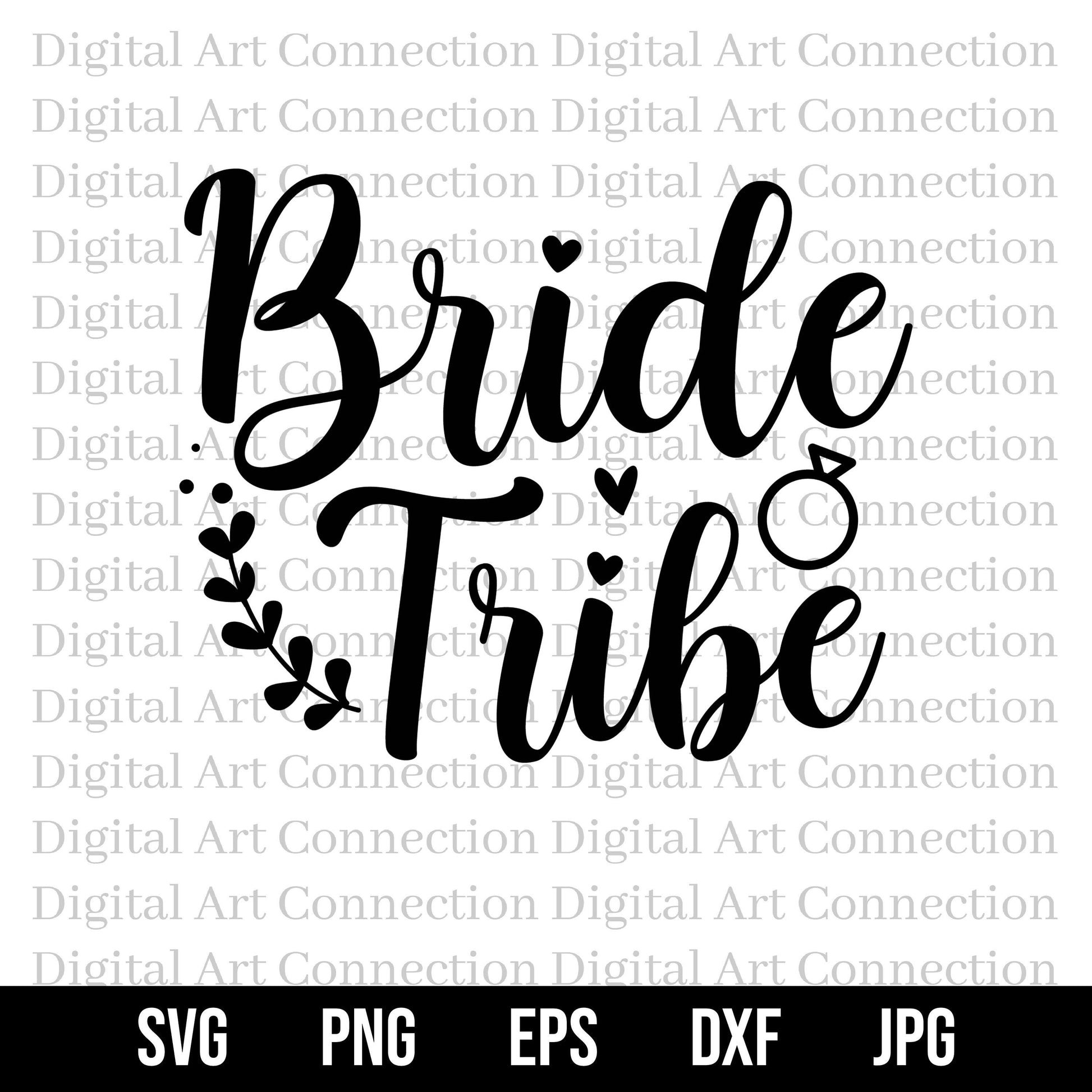 Bride Tribe SVG