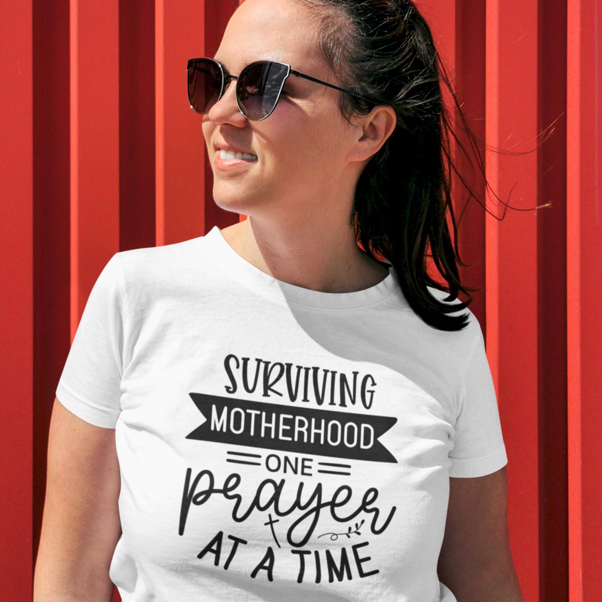 Surviving Motherhood One Prayer At A Time SVG