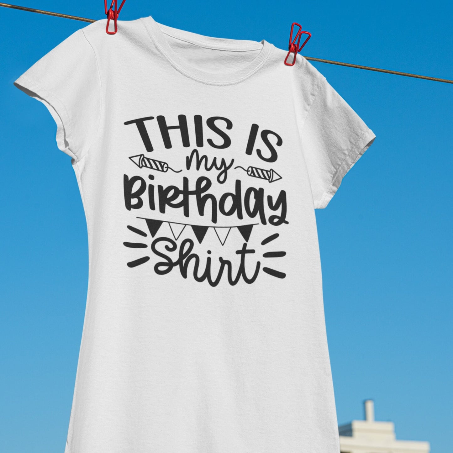 This Is My Birthday Shirt SVG